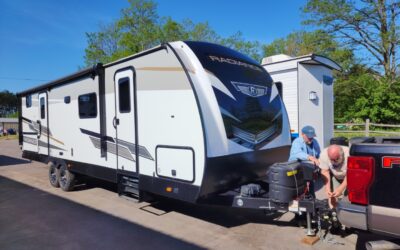 Camper Shopping & Pick Up